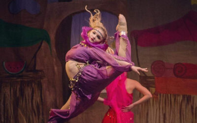 Dancer on Derry Opera House Stage